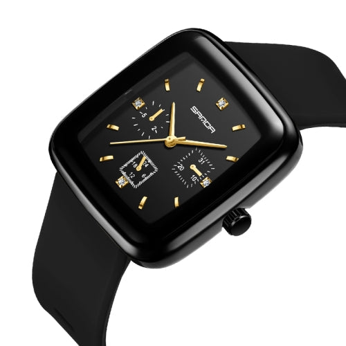 Square Precision Black Quartz