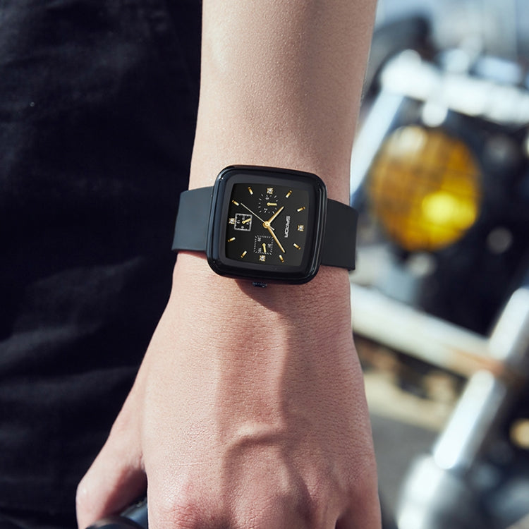 Square Precision Black Quartz