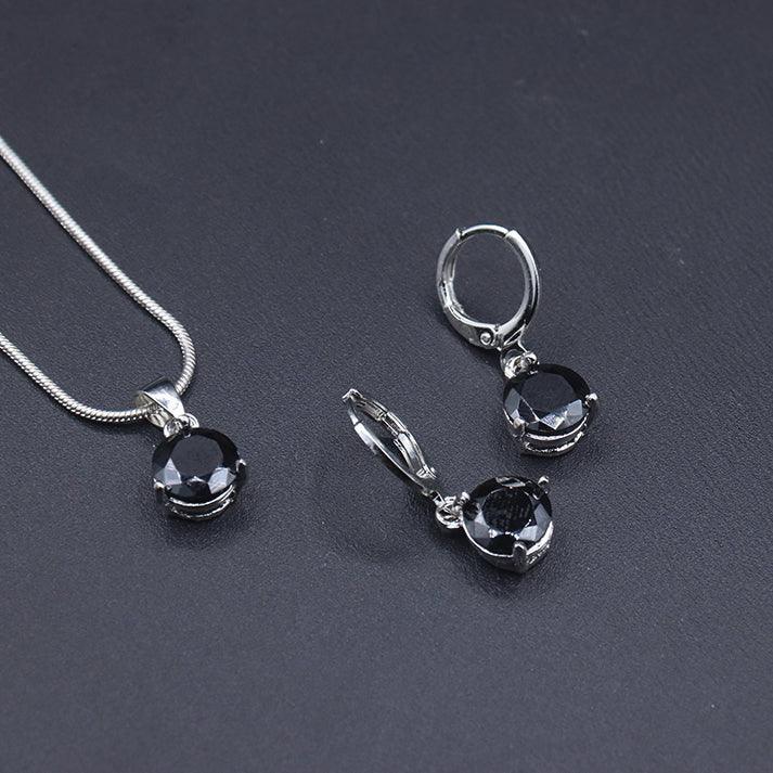 The Zircon Combo Set- Black - SANIA STORE