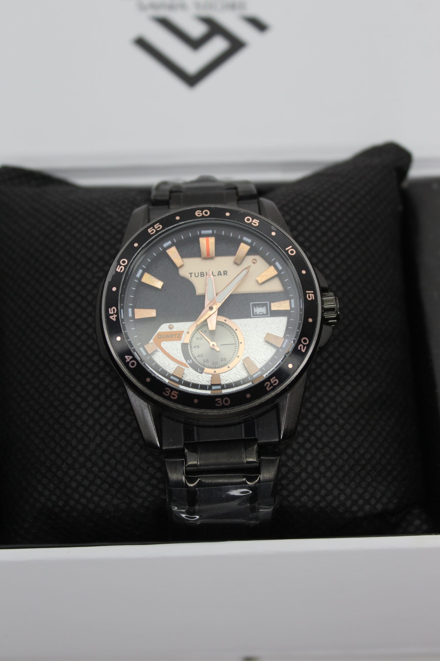 Tubular Chain - Black Brown