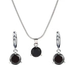 The Zircon Combo Set- Black - SANIA STORE 