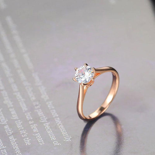 Claws Cubic - Rose Gold - SANIA STORE 