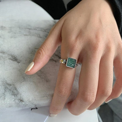Green Crystal Cubic