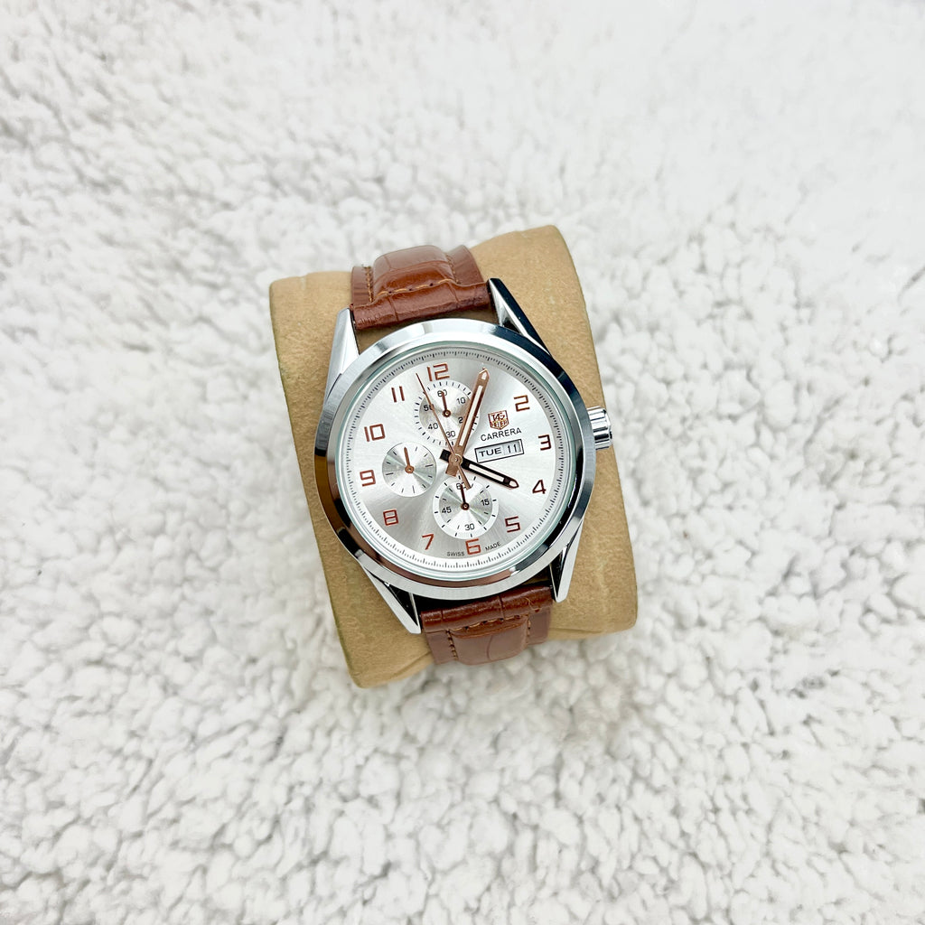 Carrera Brown with White