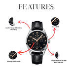 Carrera Black with Grey