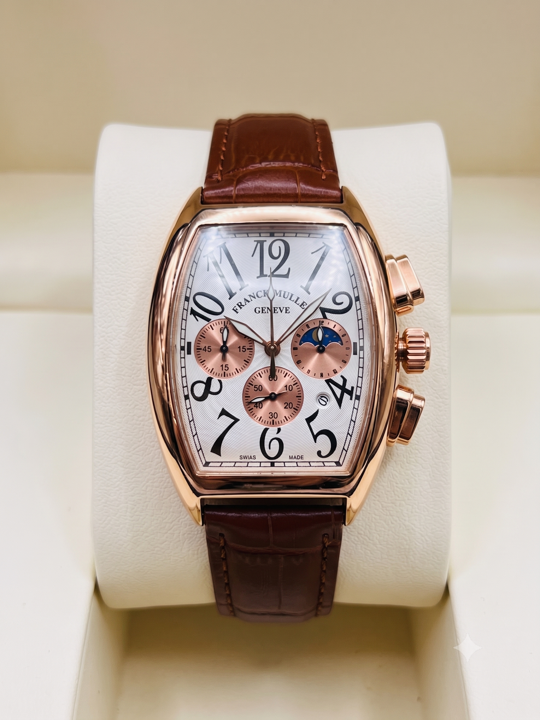 FM MASTER | SWISS MADE (Brown White)