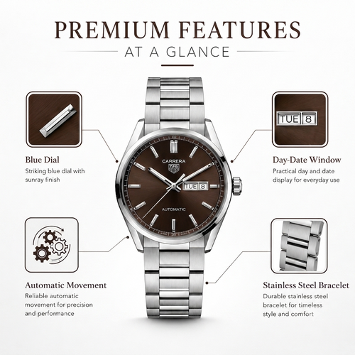 CAL 5 (DATE & DAY) BROWN
