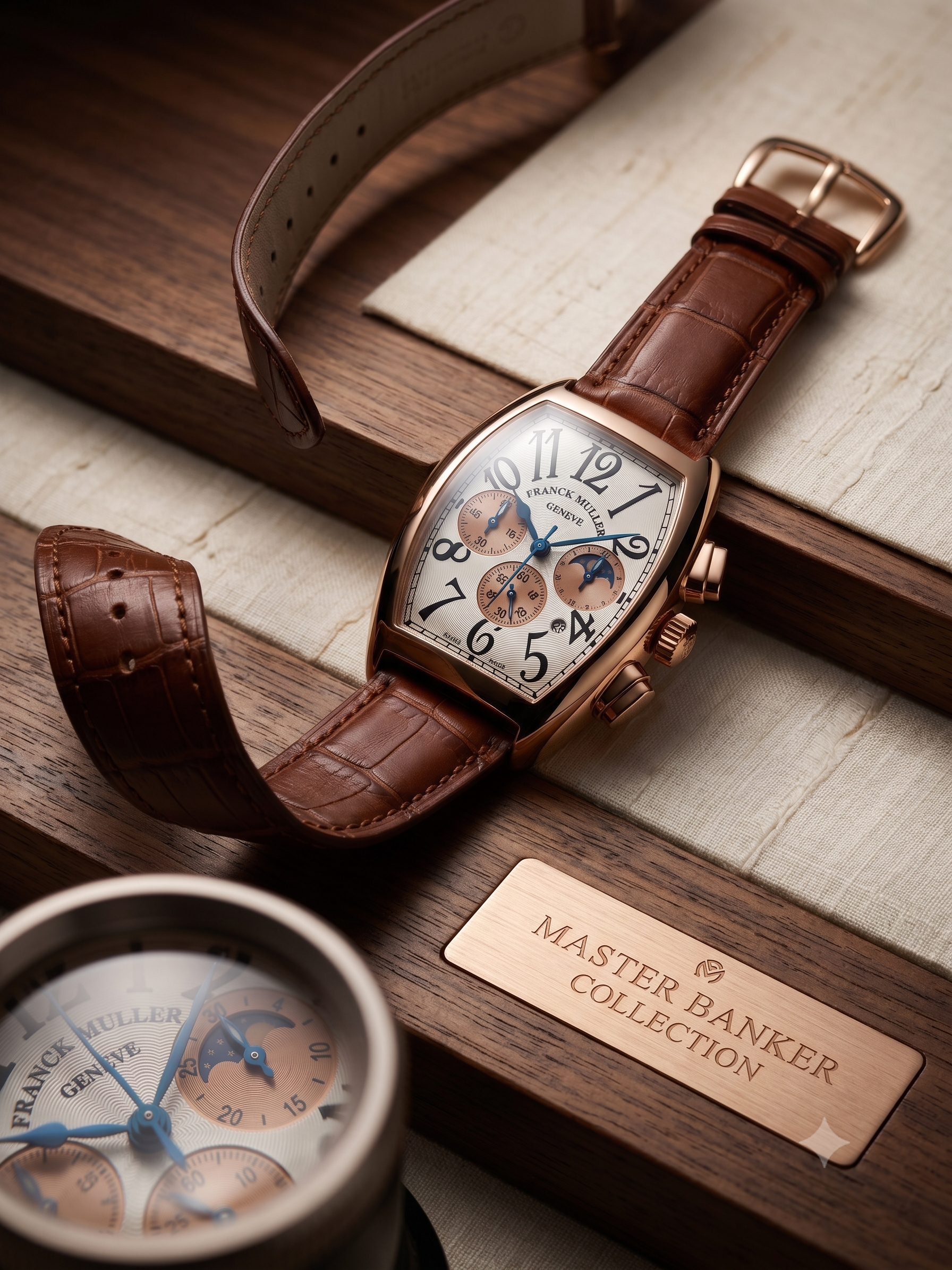 FM MASTER | SWISS MADE (Brown White)