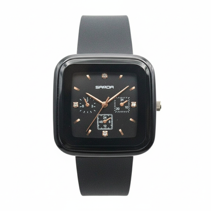 Square Precision Black Quartz