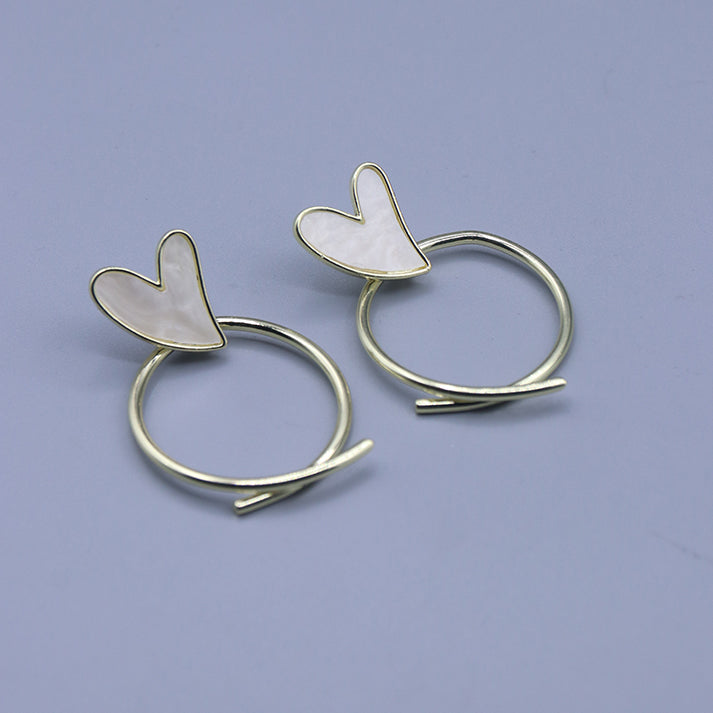 Elegent Hoop- White