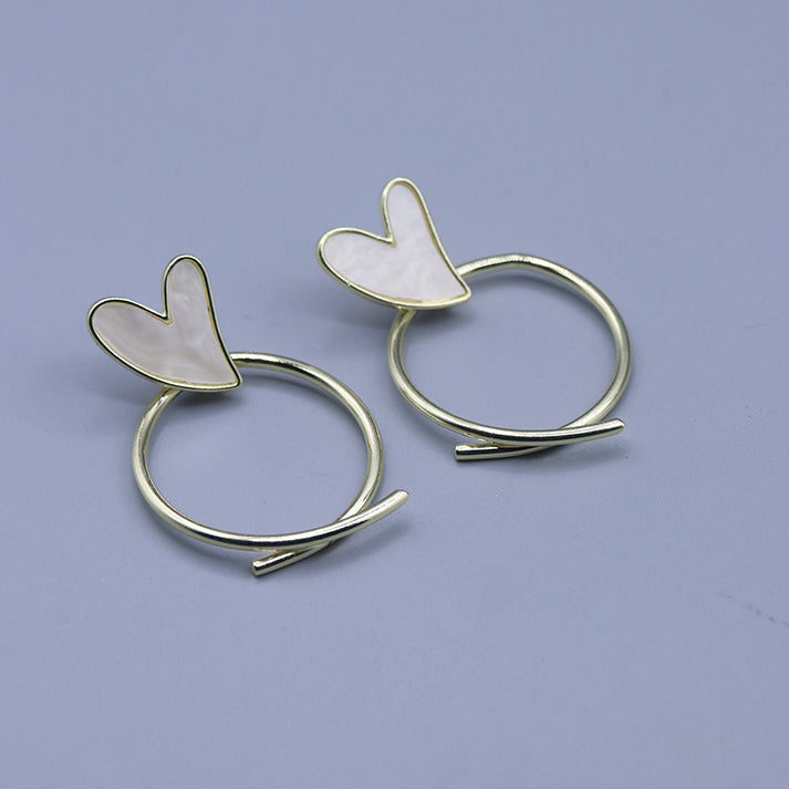 Elegent Hoop- White