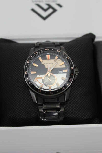 Tubular Chain - Black Brown