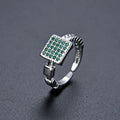 Green Crystal Cubic