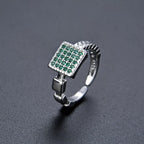 Green Crystal Cubic