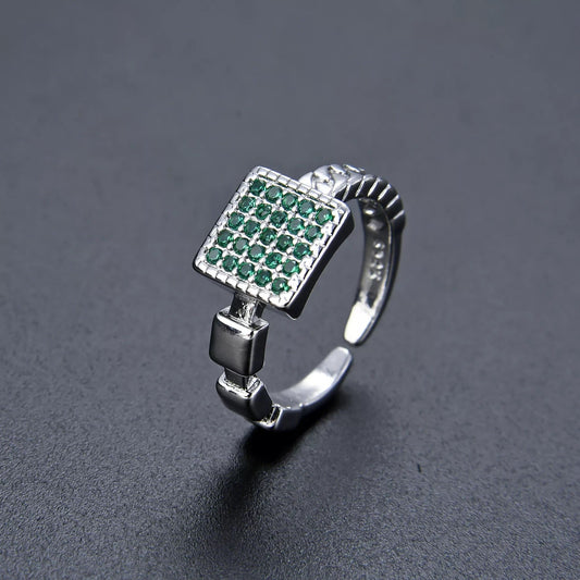 Green Crystal Cubic