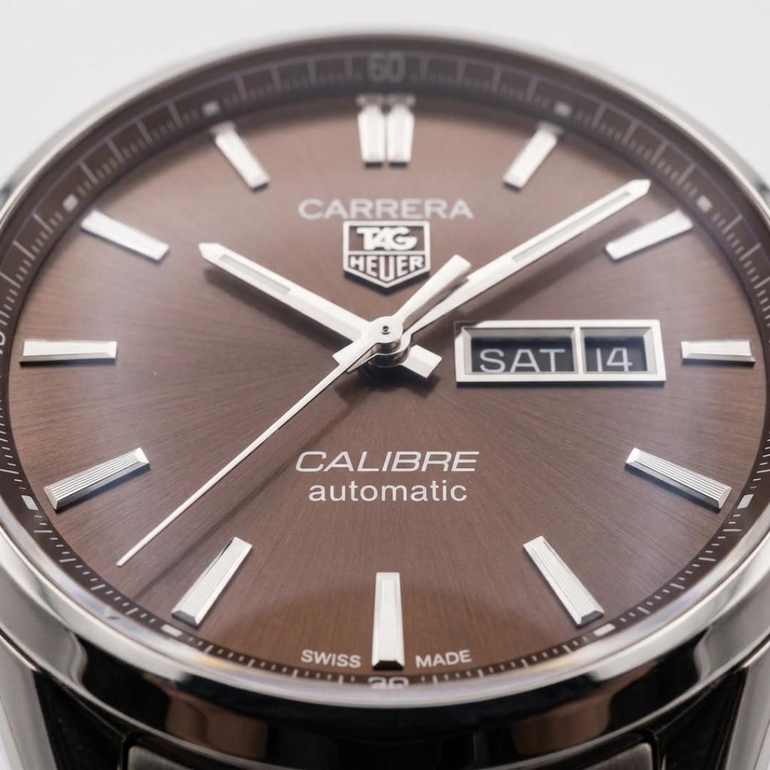 CAL 5 (DATE & DAY) BROWN