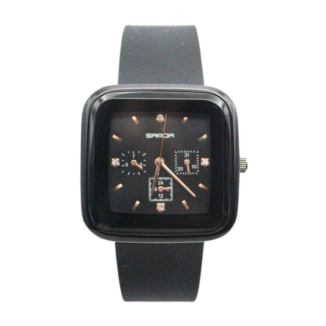Square Precision Black Quartz