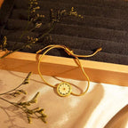 Daisy Flower Hand Tied Bracelet