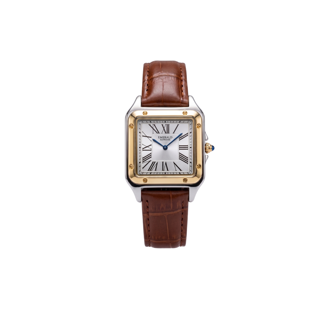 Emerald Santos Amber Gold – men's watch, gallery view 5 – buy online in Pakistan at Sania Store