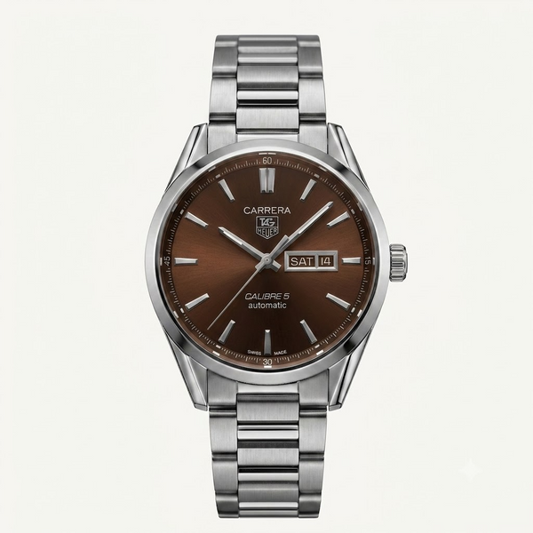 CAL 5 (DATE & DAY) BROWN