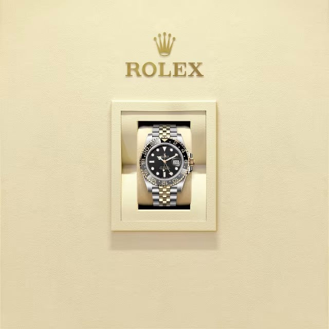 Premium GMT Master 2 | Gold Two Tone | Black Dial
