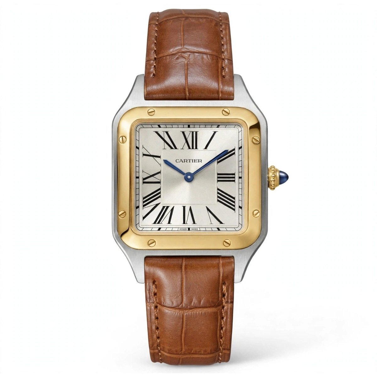 Santos Legacy Amber Gold – men's watch, gallery view 5 – buy online in Pakistan at Sania Store
