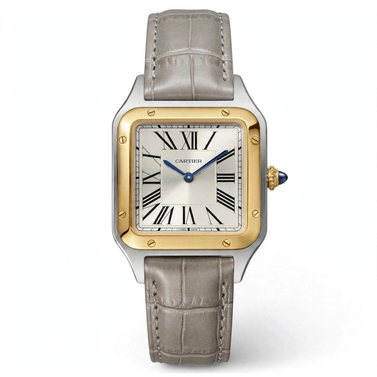 Santos Legacy Ash Gold – men's watch, gallery view 7 – buy online in Pakistan at Sania Store