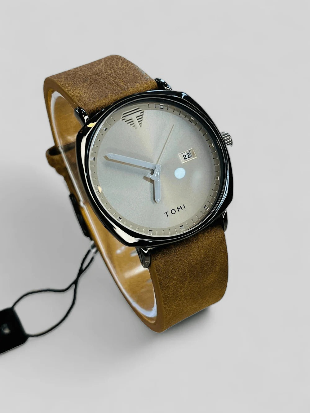 TOMI T-044 Men's Watch Leather Strap
